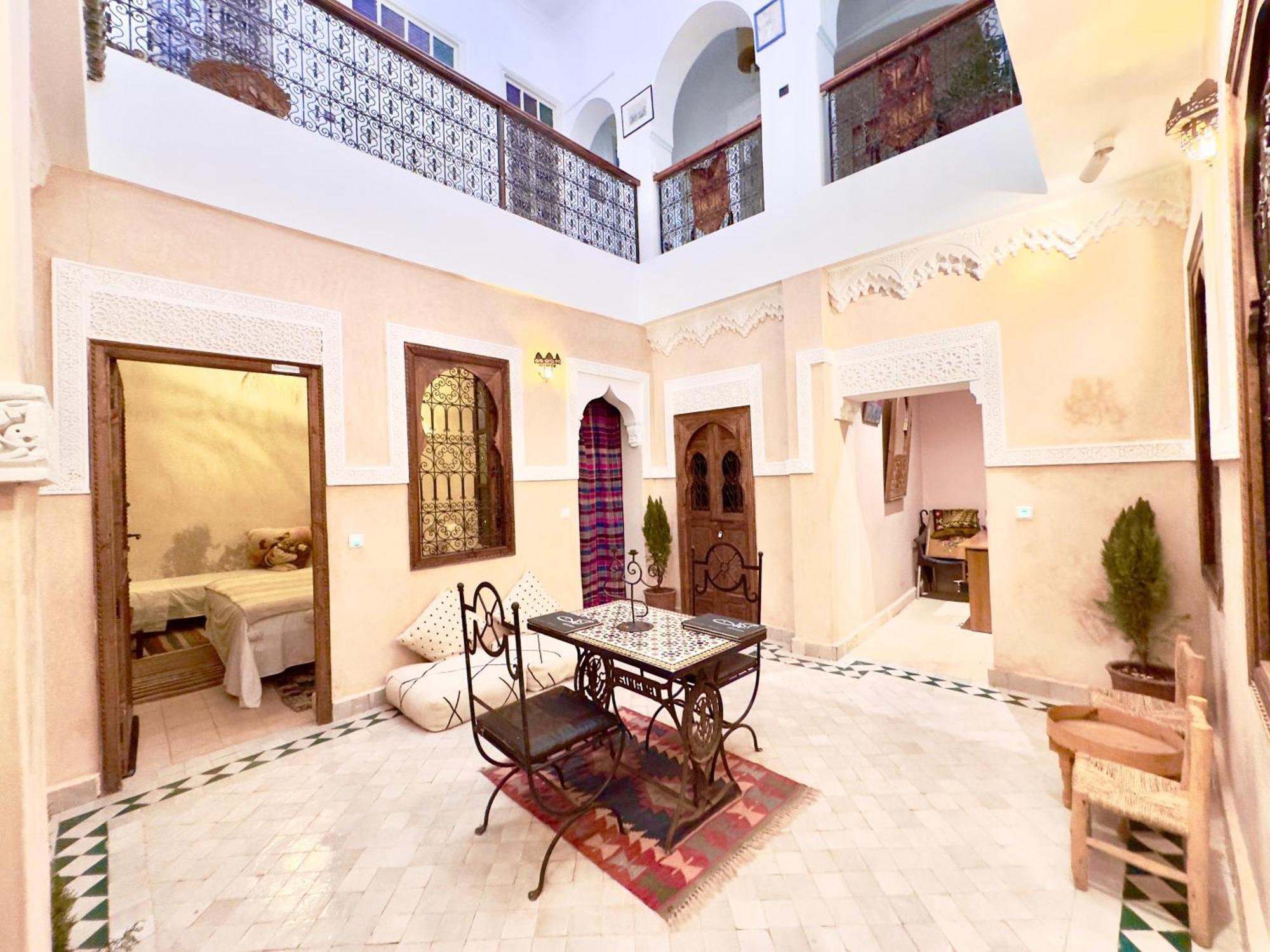 Riad La Rose Des Sables Marrákes Kültér fotó