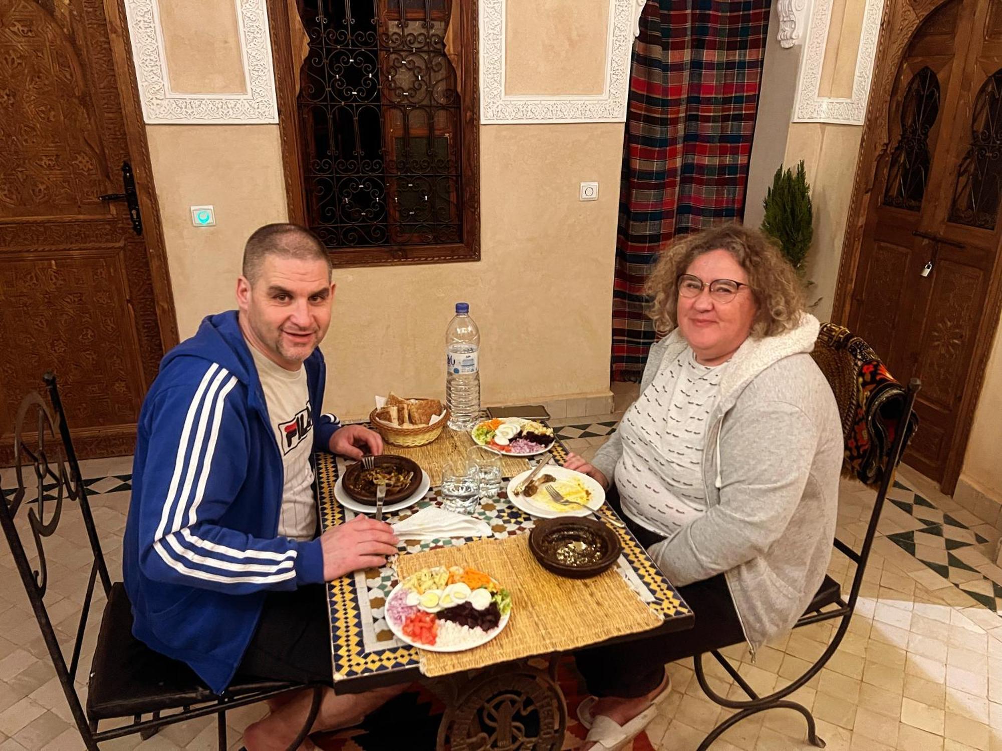 Riad La Rose Des Sables Marrákes Kültér fotó